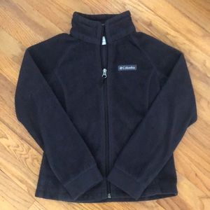 Black Columbia Steens Mountain Fleece Jacket